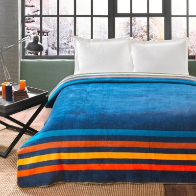 Taç Battaniye Pamuk 3290-tc 200/220 Sonıc Mavi