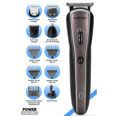 Goldmaster Erkek Bakım Seti Power In-6100 2703959