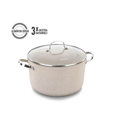 Korkmaz Tencere A1261 Granita 24*12,5