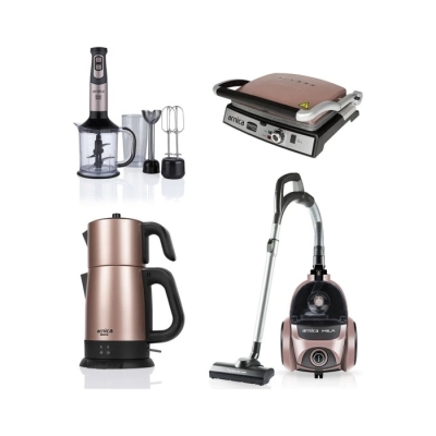 Arnica Çeyiz Seti St90006 Rose 4 Lü