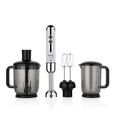 Korkmaz Blender Set A447-14 Mia Mega Vanilya/krom