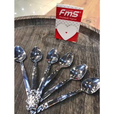 Fms Elmas Çay Kaşık 8012  6lı