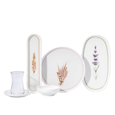 Korkmaz Kahvaltı Takımı A8685-1 Luna Coll 26 Parça