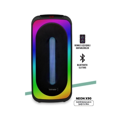 Goldmaster Neon Dj Box X90 Ses Sistemi