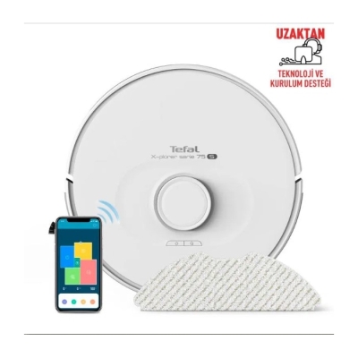 Tefal Robot Süpürge Rg8577wh Explorer Series 75 S Beyaz 2211401092