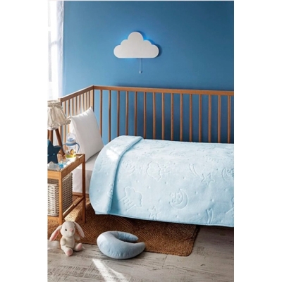 Özdilek Battaniye Bebe 100*120 Embos Mavi