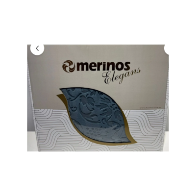 Merinos Battaniye Elegans Kutulu Embos (3548) 10117 Gri 220*240