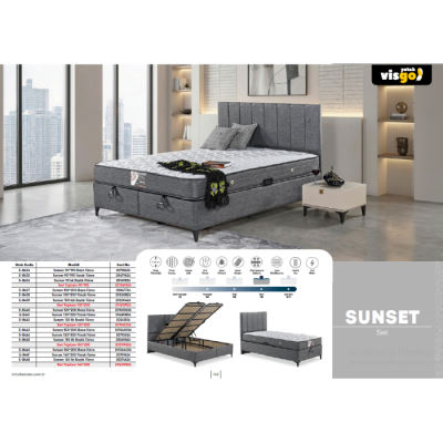Ekol Yatak 90*190 Füme Sunset E-8435