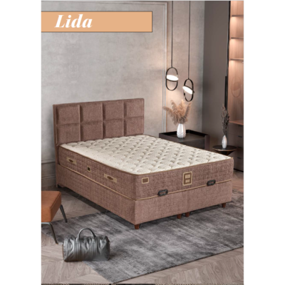 Ramadan Lida Bohem 150*200 Baza-başlık-yatak Set