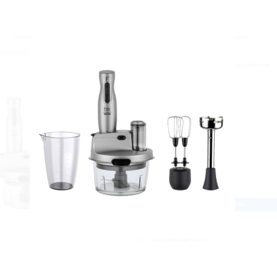 Fakir Blender Set Mr Chef Quadro 2000 W Eski Dişli Cam Sılver