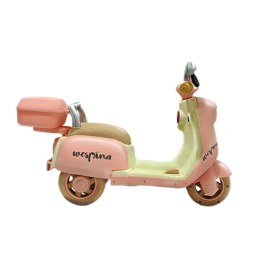 Enti Baby Akülü Motor Wespina Kumandalı Pembe