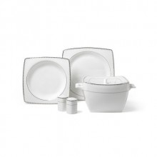 Korkmaz Yemek Takımı A8427 Bone Sel 60 Prç (kare)