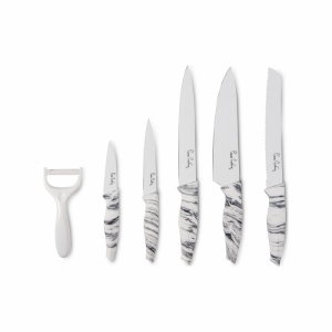 Karaca Grande Bicak Seti Black Amazon Com Tr