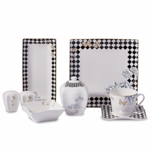 Korkmaz Kahvaltı Takımı A8573 Link Coll. 28 P (kare)